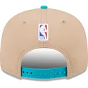 brun-och-bla-platt-keps-snapback-9fifty-draft-2024-fran-charlotte-hornets-nba-av-new-era