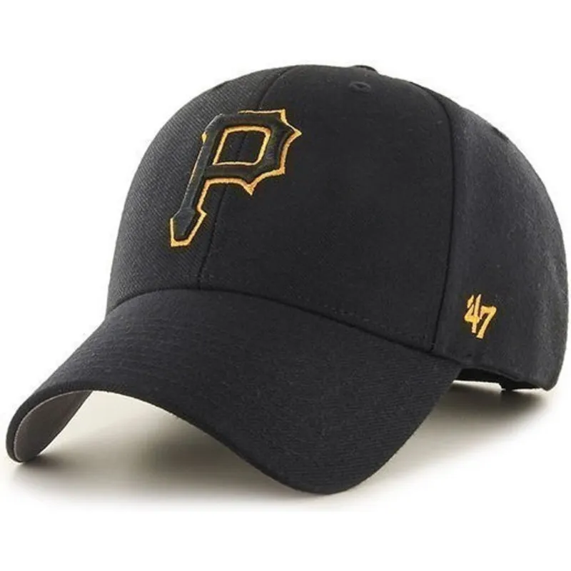 svart-kurvad-keps-av-pittsburgh-pirates-mlb-fran-47-brand