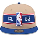 brun-och-bla-platt-keps-snapback-9fifty-draft-2024-nba-fran-new-era