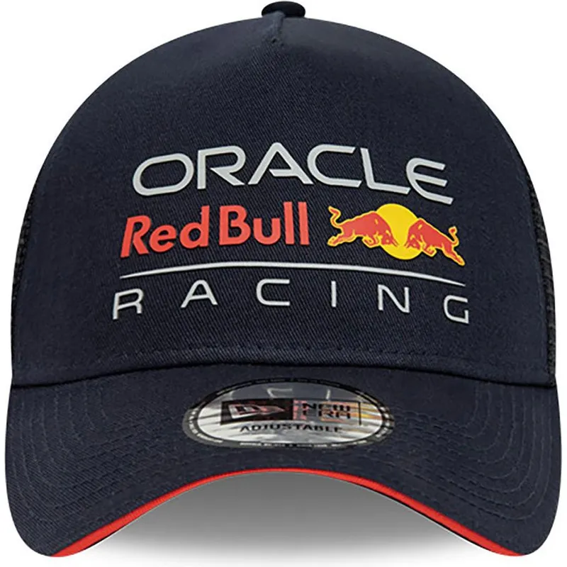 keps-trucker-marinbla-a-frame-essential-fran-red-bull-racing-formula-1-av-new-era