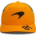 snapbackkeps-med-bojd-skarm-i-orange-och-gratt-oscar-piastri-9fifty-original-fit-fran-mclaren-racing-formula-1-av-new-era
