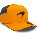 snapbackkeps-med-bojd-skarm-i-orange-och-gratt-oscar-piastri-9fifty-original-fit-fran-mclaren-racing-formula-1-av-new-era
