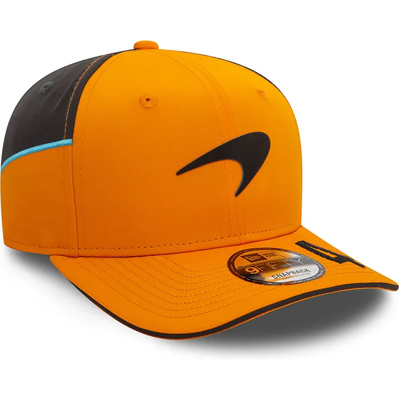 kepsar-curva-apelsin-snapback-lando-norris-9fifty-original-fit-fran-mclaren-racing-formula-1-av-new-era