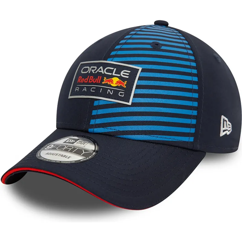 kepsar-curva-marinbla-snapback-9forty-fran-red-bull-racing-formula-1-av-new-era