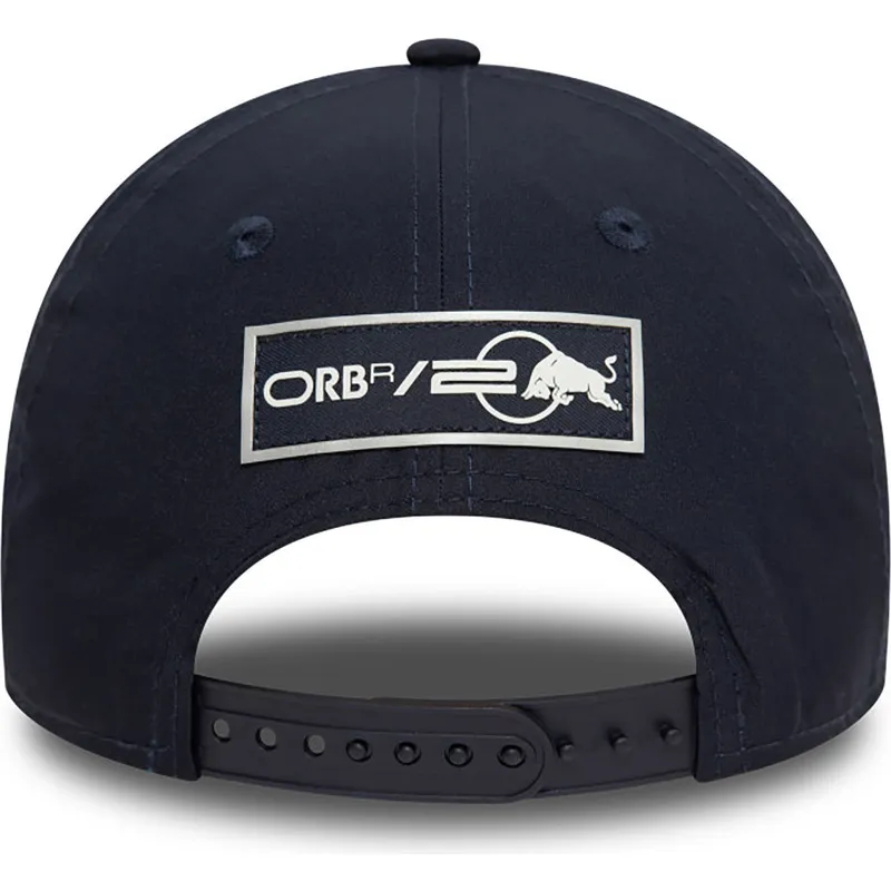 kepsar-curva-marinbla-snapback-9forty-fran-red-bull-racing-formula-1-av-new-era