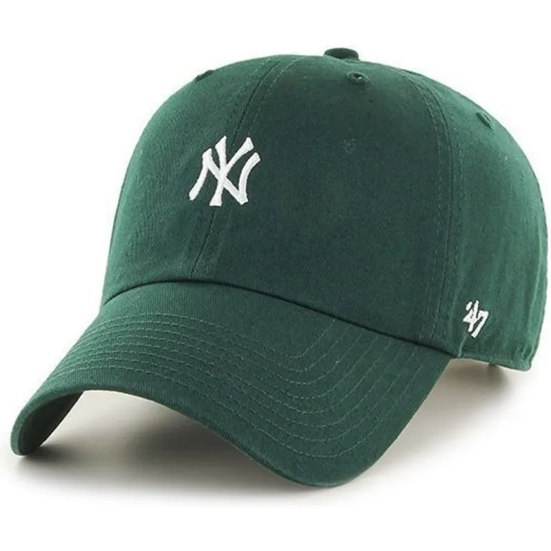kepsar-curva-gron-justerbart-band-pequeno-fran-new-york-yankees-mlb-av-47-brand