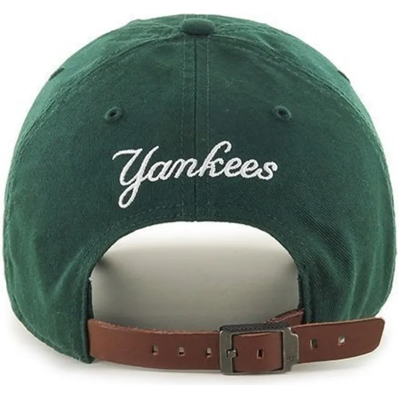 kepsar-curva-gron-justerbart-band-pequeno-fran-new-york-yankees-mlb-av-47-brand