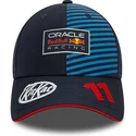 sergio-perez-red-bull-racing-formula-1-9forty-marinbla-snapback-kurvkeps-fran-new-era