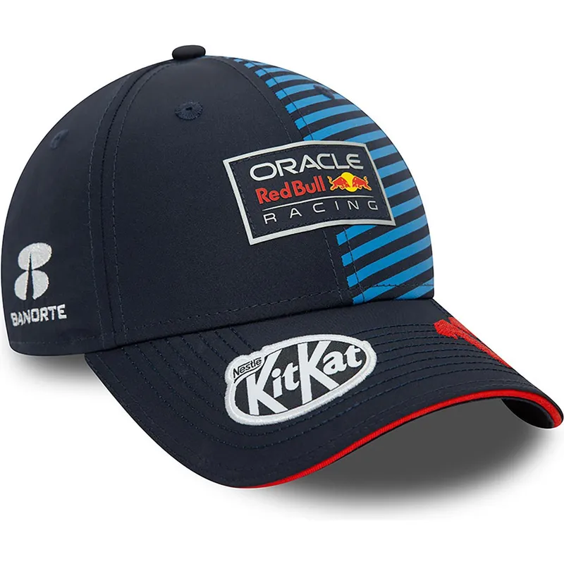 marinbla-kurvad-keps-snapback-sergio-perez-9forty-fran-red-bull-racing-formula-1-av-new-era
