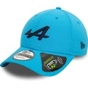 gorra-curva-azul-snapback-9forty-essential-repreve-de-alpine-f1-team-formula-1-de-new-era