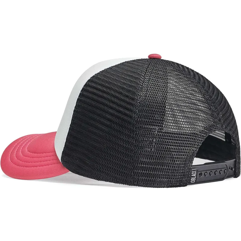 vit-svart-och-rosa-classic-trucker-keps-fran-oblack