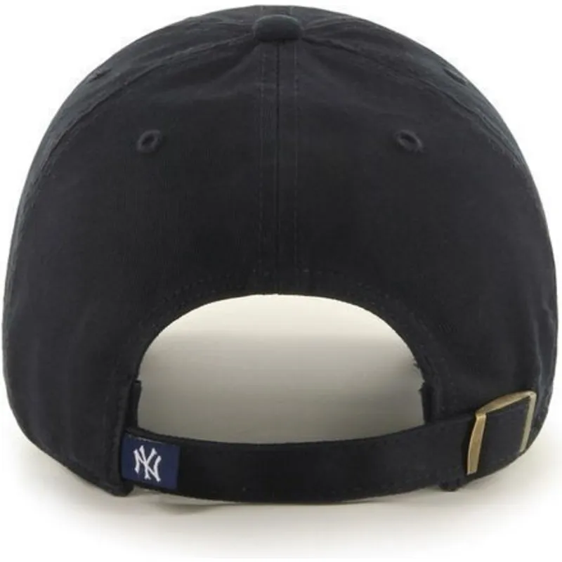 svart-kurvad-keps-new-york-yankees-mlb-clean-up-fran-47-brand