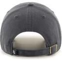 morkgra-kurvad-keps-new-york-yankees-mlb-clean-up-fran-47-brand