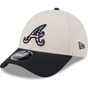 bojd-keps-beige-och-marinbla-snapback-9forty-stretch-snap-4th-of-july-fran-atlanta-braves-mlb-av-new-era