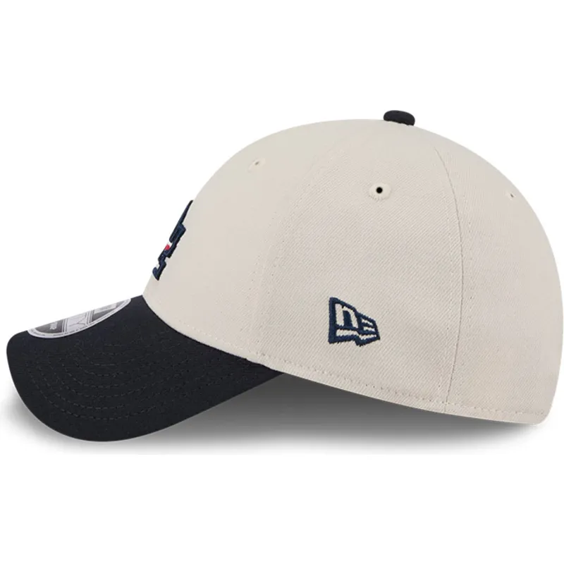 beige-och-marinbla-bojd-keps-snapback-9forty-stretch-snap-4th-of-july-los-angeles-dodgers-mlb-fran-new-era