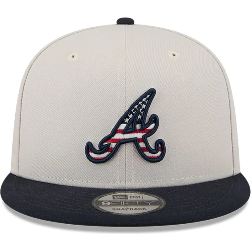 kepsar-plana-beige-snapback-9fifty-4th-of-july-fran-atlanta-braves-mlb-av-new-era