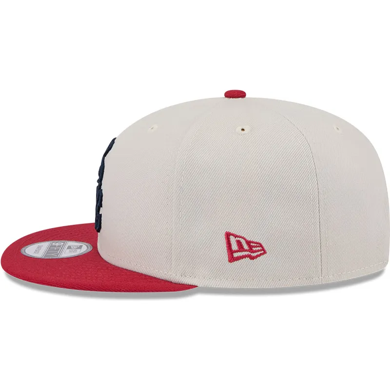beige-och-rod-platt-keps-snapback-9fifty-4th-of-july-fran-chicago-white-sox-mlb-av-new-era