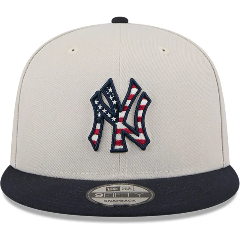 platt-beige-och-marinbla-snapback-keps-9fifty-4th-of-july-fran-new-york-yankees-mlb-av-new-era