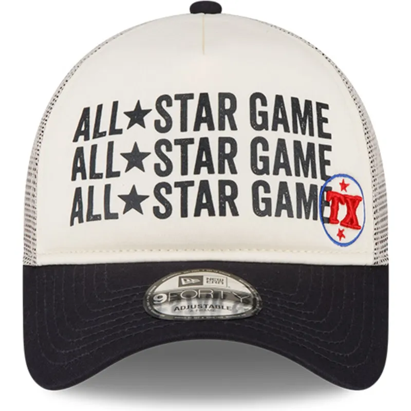 gorra-trucker-beige-och-marinbla-a-frame-all-star-game-texas-rangers-mlb-fran-new-era