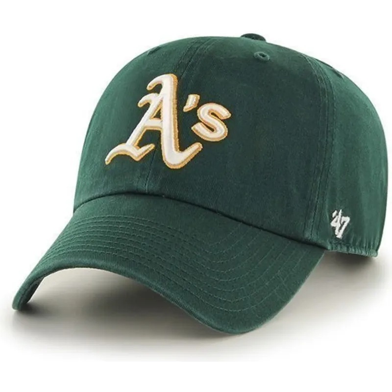 kepsar-curva-gron-justerbart-band-fran-oakland-athletics-mlb-av-47-brand