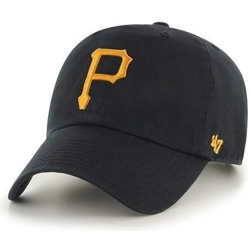 kepsar-curva-svart-justerbart-band-fran-pittsburgh-pirates-mlb-av-47-brand