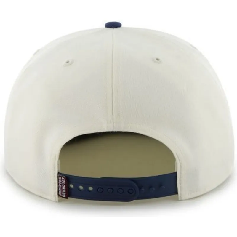 kepsar-plana-vit-snapback-fran-colorado-avalanche-nhl-av-47-brand