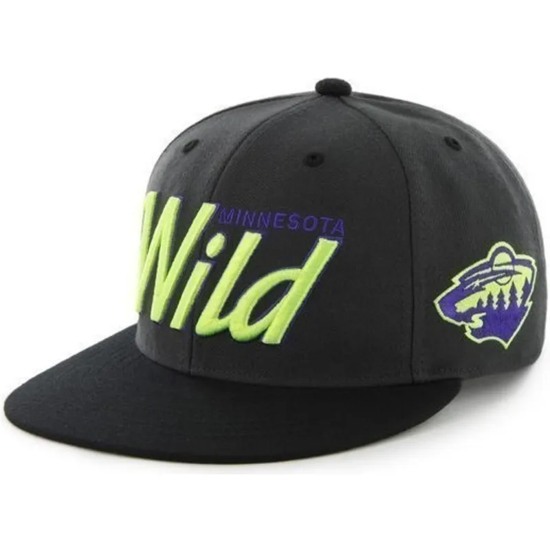 kepsar-plana-svart-snapback-de-letras-fran-minnesota-wild-nhl-av-47-brand