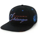 svart-flat-keps-med-bla-logotyp-snapback-med-bokstavslogotyp-for-chicago-blackhawks-nhl-fran-47-brand