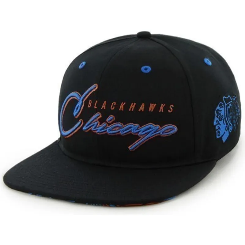 kepsar-plana-svart-snapback-de-letras-fran-chicago-blackhawks-nhl-av-47-brand kepsar-plana-svart-snapback-de-letras-fran-chicago-blackhawks-nhl-av-47-brand