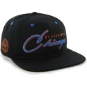 svart-flat-keps-med-bla-logotyp-snapback-med-bokstavslogotyp-for-chicago-blackhawks-nhl-fran-47-brand