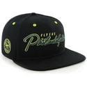 svart-snapbackkeps-med-platt-skarm-och-philadelphia-flyers-nhl-logotyp-fran-47-brand
