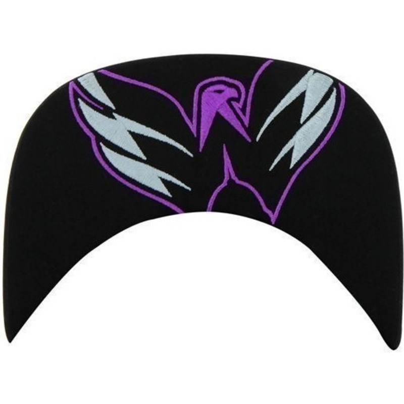 47-brand-flat-brim-script-logo-washington-capitals-nhl-black-snapback-cap