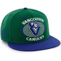 kepsar-plana-gron-snapback-fran-vancouver-canucks-nhl-av-47-brand