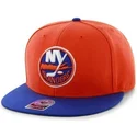 47-brand-new-york-islanders-nhl-orange-och-bla-snapback-platt-keps