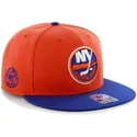 47-brand-new-york-islanders-nhl-orange-och-bla-snapback-platt-keps
