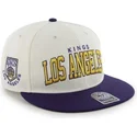 los-angeles-kings-nhl-vit-och-bla-platt-snapback-keps-fran-47-brand