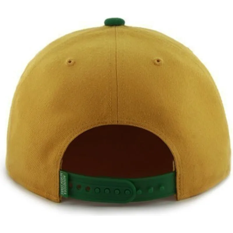 kepsar-plana-gul-snapback-fran-minnesota-north-stars-nhl-av-47-brand