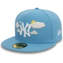 gorra-plana-azul-ajustada-59fifty-cloud-de-new-york-yankees-mlb-de-new-era