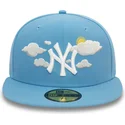 kepsar-plana-bla-justerad-59fifty-cloud-fran-new-york-yankees-mlb-av-new-era