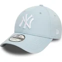 kepsar-curva-bla-justerbart-band-claro-9forty-league-essential-fran-new-york-yankees-mlb-av-new-era