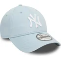 gorra-curva-azul-claro-ajustable-9forty-league-essential-de-new-york-yankees-mlb-de-new-era