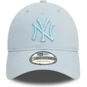 new-york-yankees-mlb-new-era-9twenty-league-essential-ljusbla-justerbar-bojd-keps-med-bla-logotyp