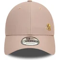 gorra-curva-beige-ajustable-con-logo-dorado-9forty-flawless-de-new-york-yankees-mlb-de-new-era