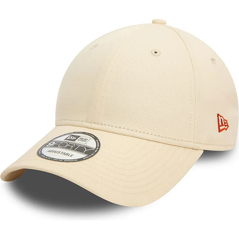 kepsar-curva-beige-justerbart-band-9forty-av-new-era