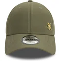 kepsar-curva-gron-justerbart-band-dorado-9forty-flawless-fran-new-york-yankees-mlb-av-new-era