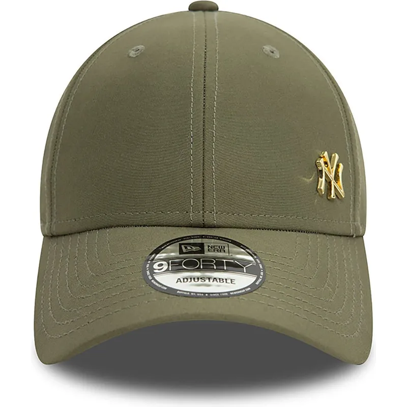 kepsar-curva-gron-justerbart-band-dorado-9forty-flawless-fran-new-york-yankees-mlb-av-new-era