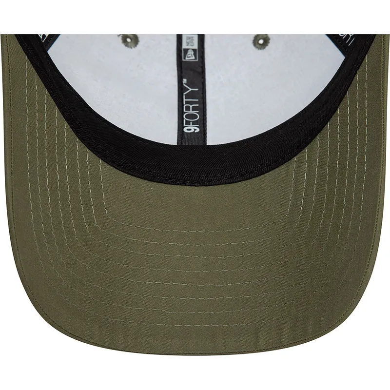 kepsar-curva-gron-justerbart-band-dorado-9forty-flawless-fran-new-york-yankees-mlb-av-new-era