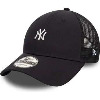 Svart justerbar 9FORTY Mini Homefield truckerkeps från New York Yankees MLB av New Era