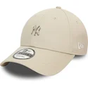 beige-justerbar-bojd-keps-9forty-metallic-pin-new-york-yankees-mlb-fran-new-era