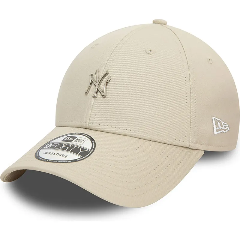 bojd-beige-justerbar-keps-9forty-metallic-pin-new-york-yankees-mlb-fran-new-era